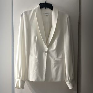 Calvin Klein white blazer